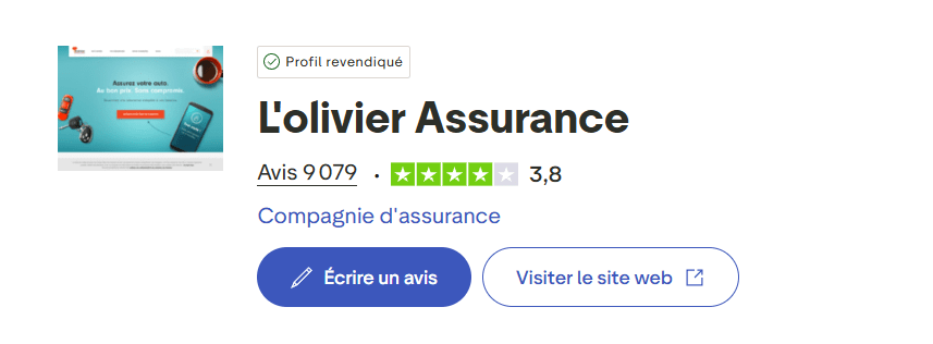 Avis L'olivier assurance