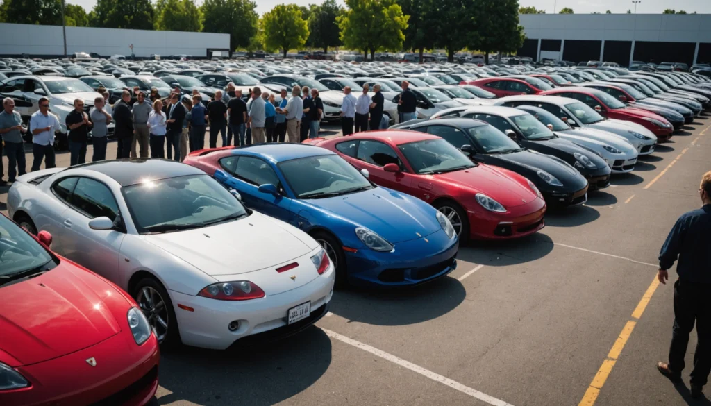 acheter une voiture sportive aux enchères