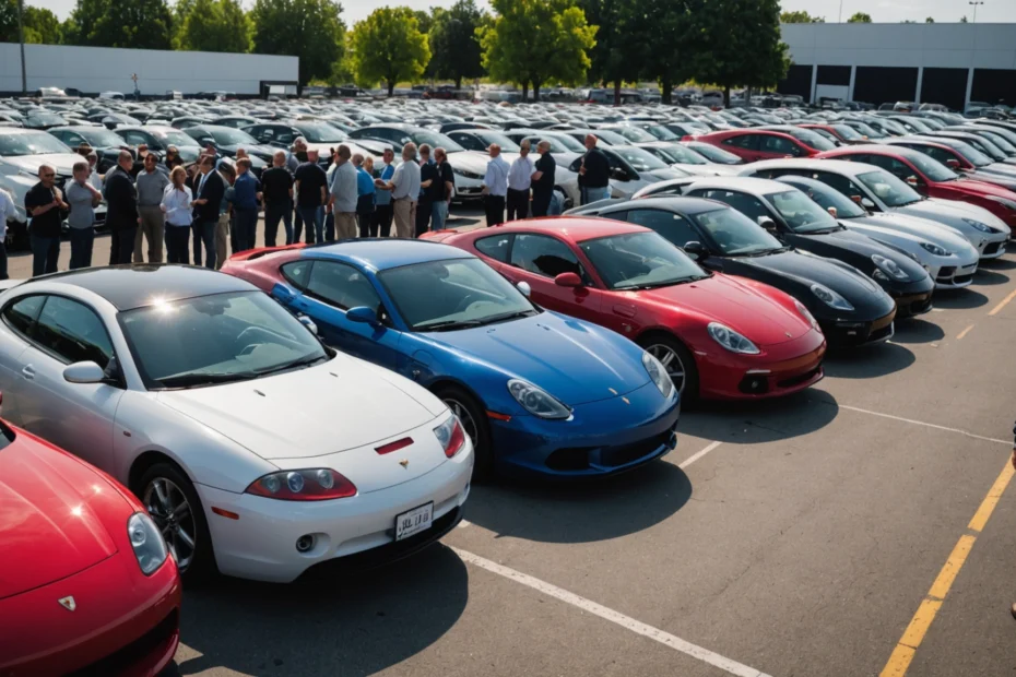 acheter une voiture sportive aux enchères